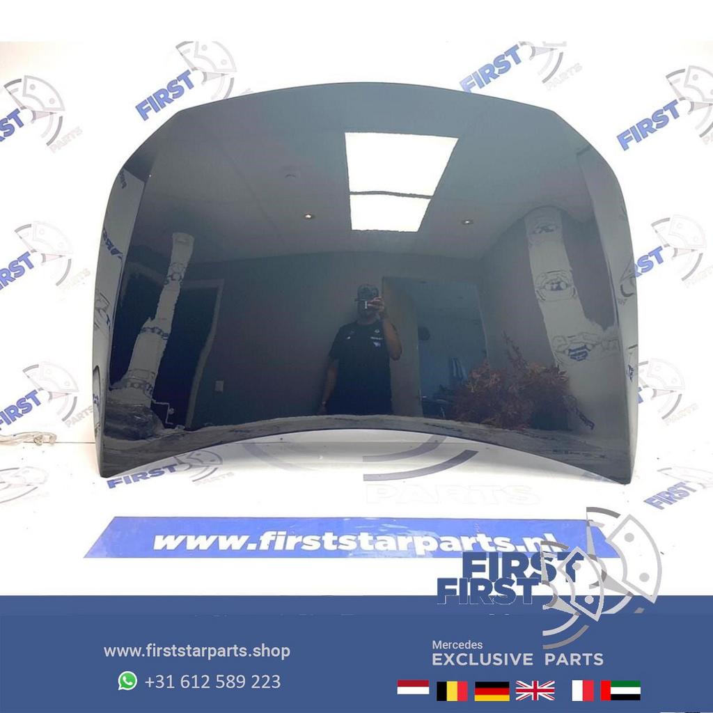 W177 V177 MOTORKAP ZWART ORIGINEEL Mercedes A Klasse 2018-20, Gebruikt, -, Voor, Ophalen of Verzenden
