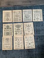 Patronenserie “Voortborduren aan grootmoeders handwerk”, Ophalen of Verzenden, Gebruikt, Handborduren, Patroon