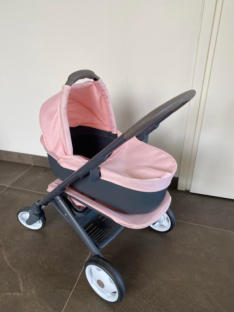 Smoby Maxi Cosi & Kinderwagen voor Poppen - Roze, Ophalen of Verzenden, Gebruikt, Overige typen