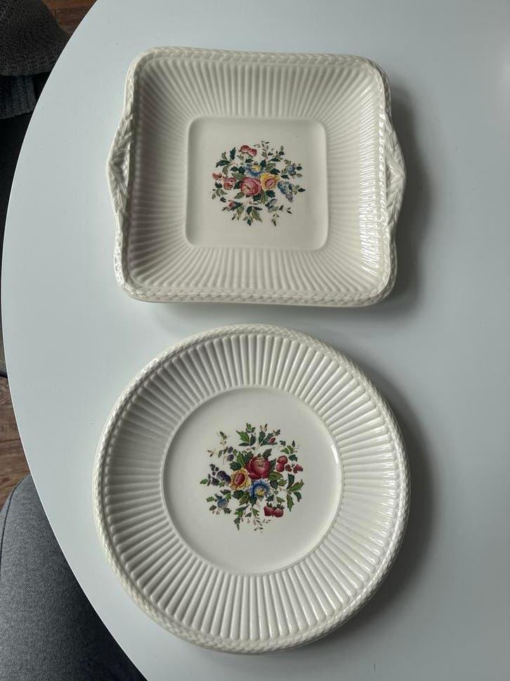 Wedgwood Conway schaal en bord + andere items, Ophalen of Verzenden