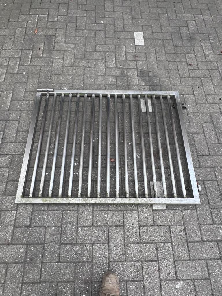 Rvs hekken paarden, Tuin en Terras, Tuinhekken en Hekwerk, Ophalen of Verzenden, Zo goed als nieuw, Sierhekwerk, Overige materialen