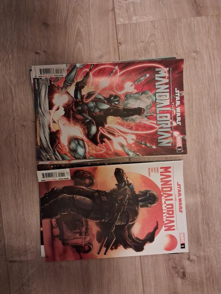 Star Wars The Mandalorian, Boeken, Strips | Comics, Amerika, Ophalen of Verzenden, Zo goed als nieuw, Meerdere comics