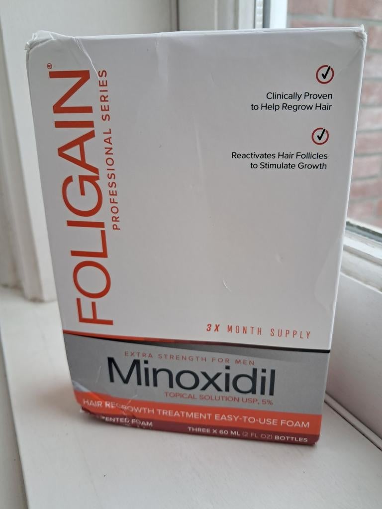 Haar uitval foam, hair loss foam, Ophalen of Verzenden, Nieuw, Gehele gezicht