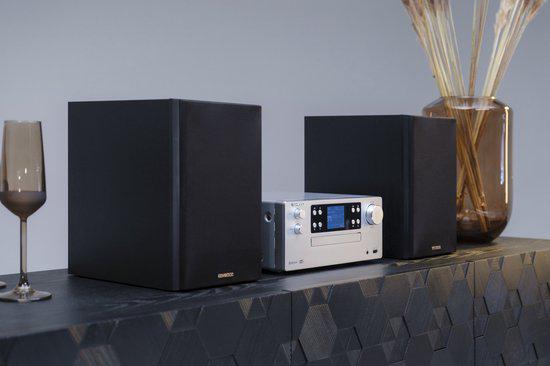 Kenwood M-925DAB-S Micro HiFi Systeem - Zilver, Ophalen of Verzenden, Nieuw, Tuner of Radio, Overige merken