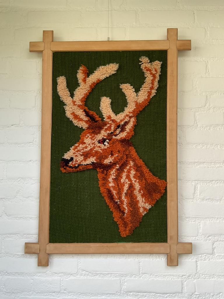 WANDDECORATIE MET HERT, Ophalen of Verzenden, Gebruikt