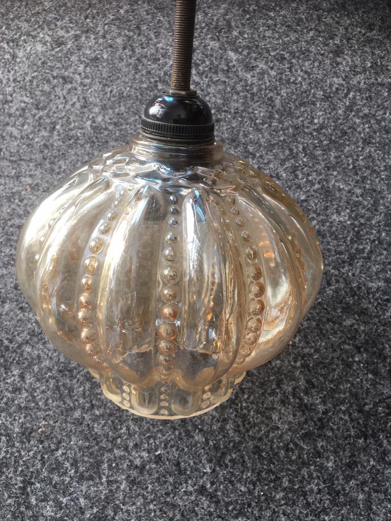 Vintage hanglamp. Jaren 60, Ophalen of Verzenden