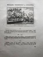 100 / Leiden De Maere Poort Kopergravure 1731, Ophalen of Verzenden