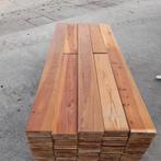 Massief grenen vloer 65 m2 vloerdelen 19,3 cm breed, Ophalen, Gebruikt, Vloerdelen of -planken, 10 m² of meer