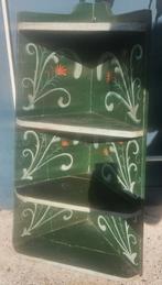 Hoekkastje, Ophalen, Gebruikt