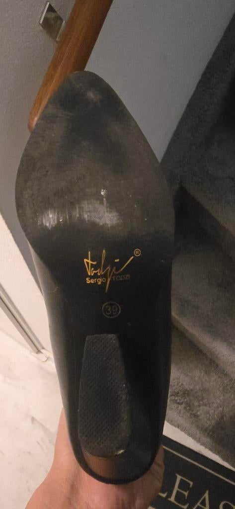 Zwarte cowboylaarzen met slangenprint, Kleding | Dames, Schoenen, Hoge laarzen, Zwart, Ophalen of Verzenden, Zo goed als nieuw