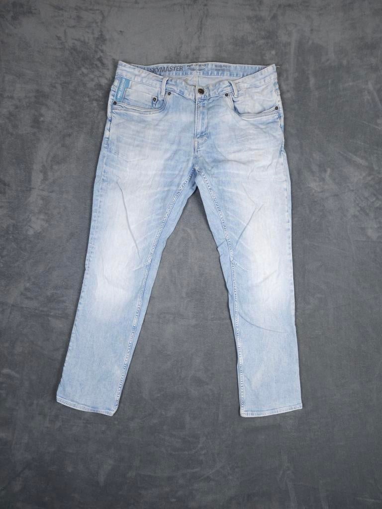 Pme Legend Broek Skymaster W38 L32 Regular Tapered Fit blauw, Kleding | Heren, W36 - W38 (confectie 52/54), Blauw, ., Ophalen of Verzenden