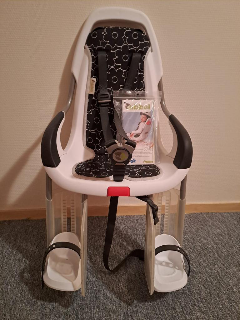 Zgan fietsstoeltje van Qibbel., Fietsen en Brommers, Ophalen of Verzenden, Zo goed als nieuw