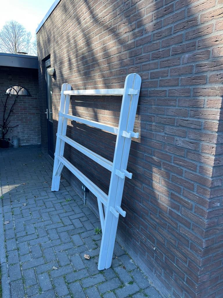 Ouderwets linnenrek, Ophalen, Gebruikt, Wasrek