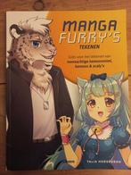 Manga Furry's Tekenen - Gids voor het tekenen van Furry's, Ophalen of Verzenden, Zo goed als nieuw, Boek of Gids