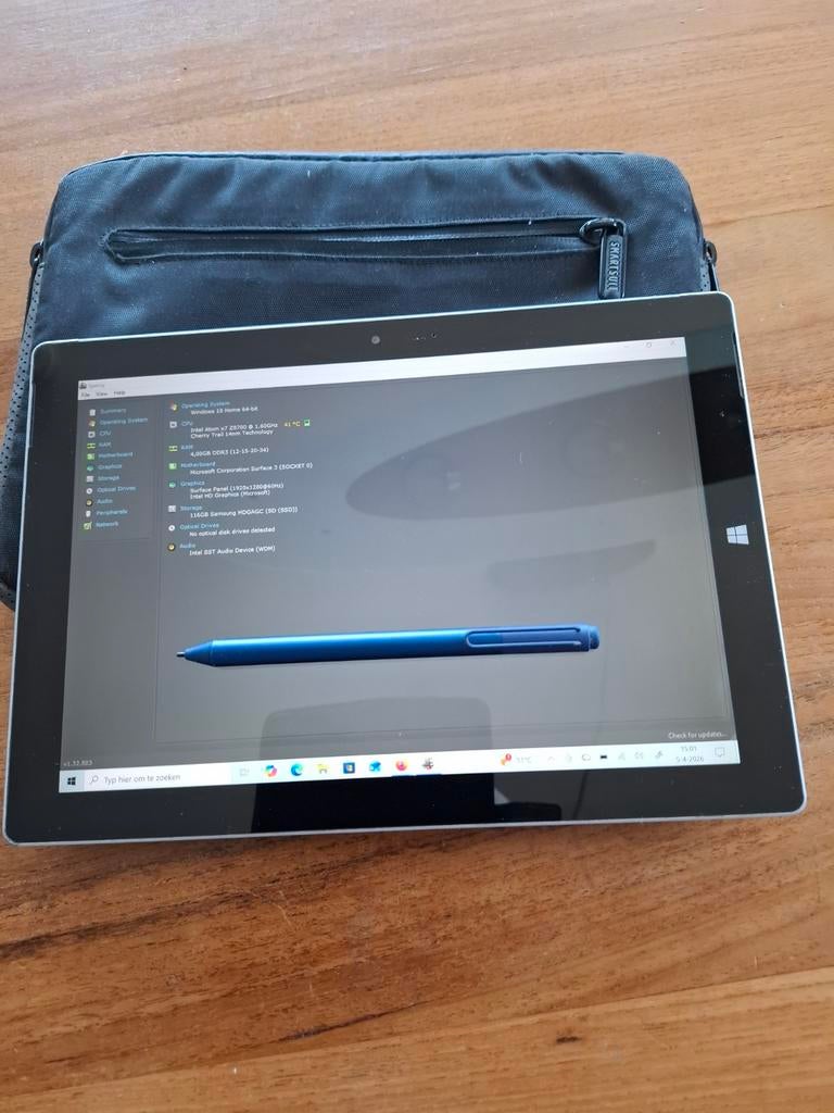 Microsoft Surface 3 tablet met pen, Ophalen of Verzenden, 10 inch