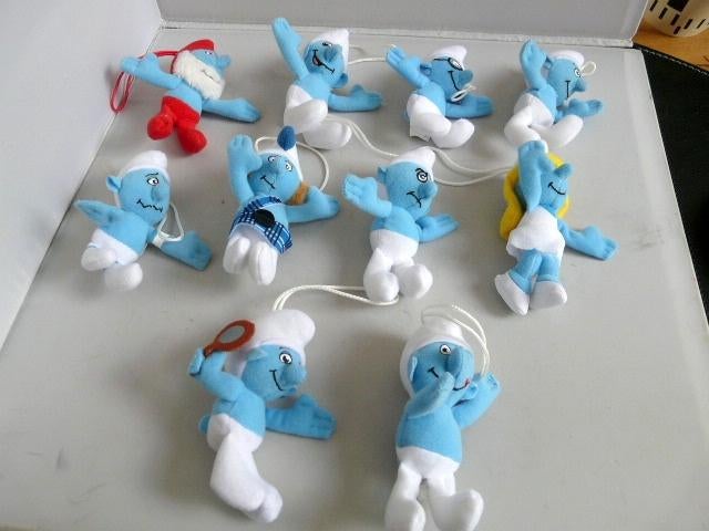 McDonalds 2011 # complete serie smurfen bungels, Verzamelen, Smurfen, Ophalen of Verzenden, Zo goed als nieuw, Verschillende Smurfen