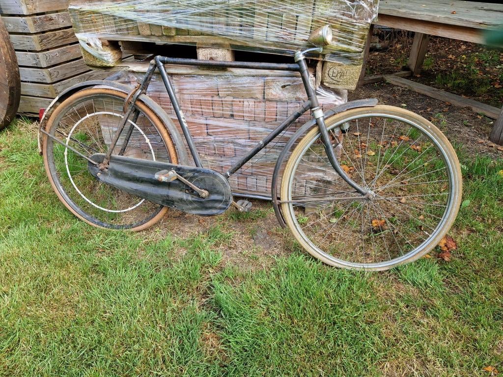 oldtimer Germaan heren fiets, 59 cm of meer, Ophalen, Germaan, Jaren '50