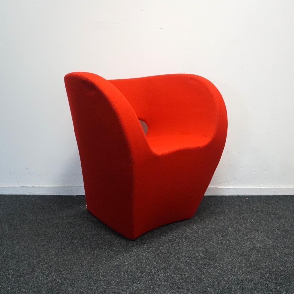 Moroso Little Albert Design Fauteuils | Rood | Design, Gebruikt, -, Minder dan 75 cm, -