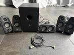 Logitech 5.1 speakerset voor computer, Ophalen, Gebruikt, Audiokanaal 5.1