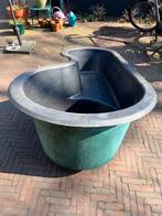 Polyester vijverbak, Ophalen, Gebruikt