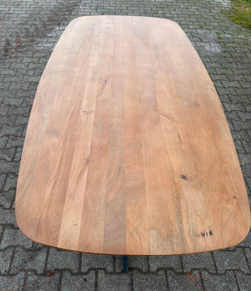 Élégance eetkamertafel 200 cm – Deens ovaal – mangohout, Huis en Inrichting, Tafels | Eettafels, Ophalen, 100 tot 150 cm, Ovaal
