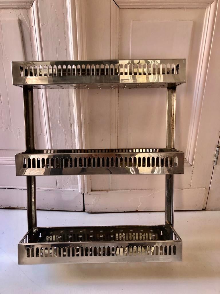 Chromen rek - Badkamer - 65x50x12 cm, Ophalen of Verzenden, Nieuw