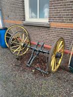 Oude Karrewiel met onderstel, Ophalen of Verzenden