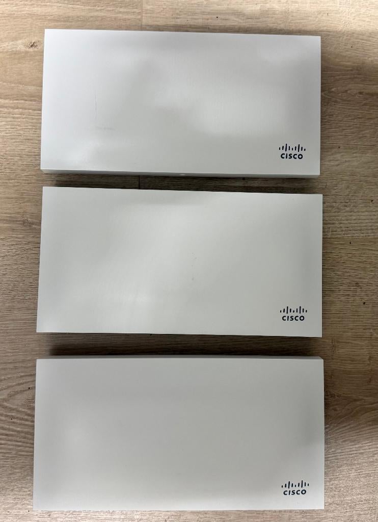 3x Cisco Meraki MR33 Access Points, Computers en Software, Accesspoints, Gebruikt, Ophalen
