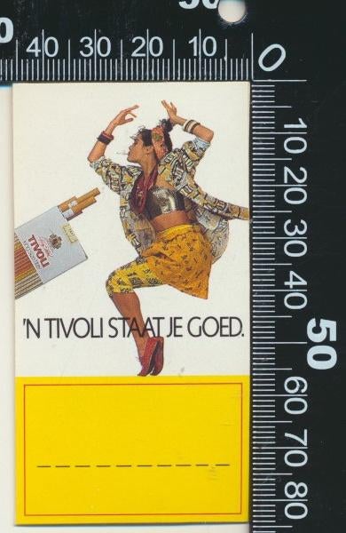 Sticker: Tivoli - Een Tivoli staat je goed (1), Ophalen of Verzenden, Zo goed als nieuw, Bedrijf of Vereniging