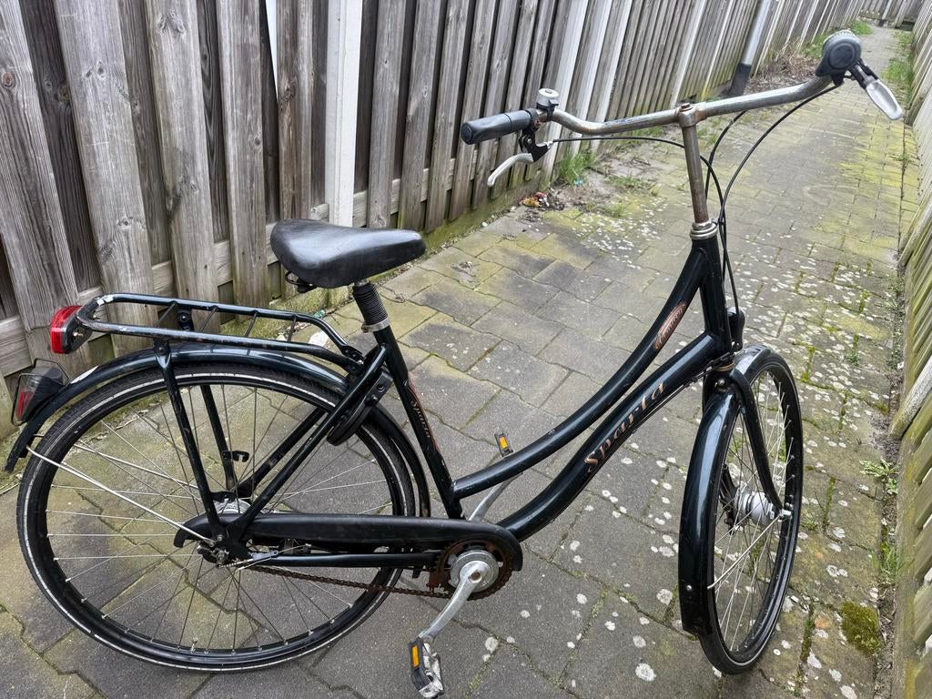 Sparta 28 inch omafiets met 3 versnellingen, Fietsen en Brommers, 56 cm of meer, Ophalen of Verzenden, Gebruikt, Handrem
