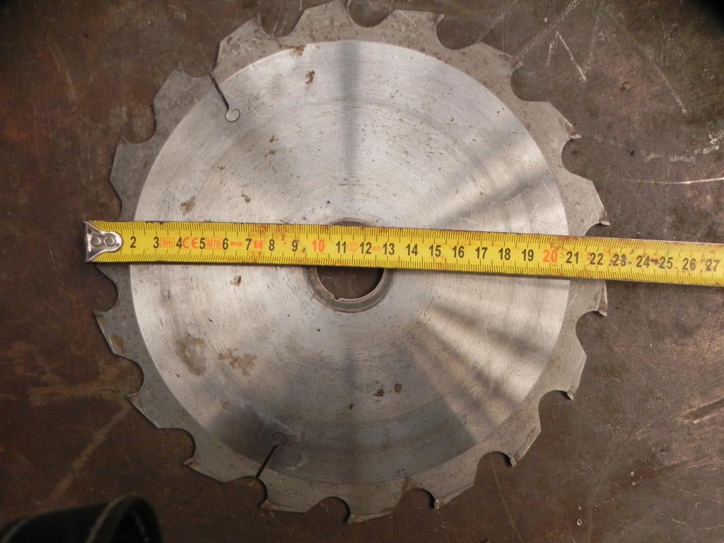 Zaagblad hout Ø 230 mm, Ophalen, Gebruikt
