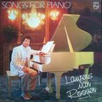 Vinyl LP Laurens van Rooyen Songs for Piano, Ophalen of Verzenden, 1960 tot 1980, Zo goed als nieuw, 12 inch