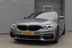 BMW 5 Serie Touring 520d High Executive Aut. I M-Pakket I Na, Automaat, Achterwielaandrijving, 2000 kg, Leder en Stof