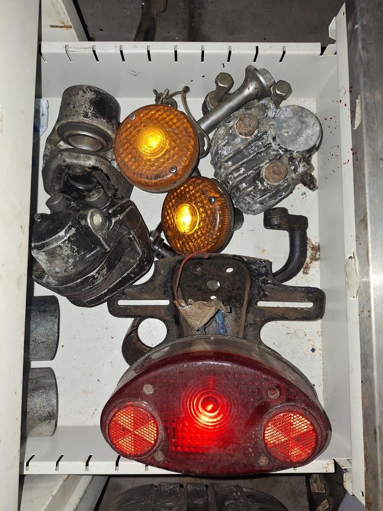 Kawasaki H1 500  & H2 750 onderdelen mach, Ophalen