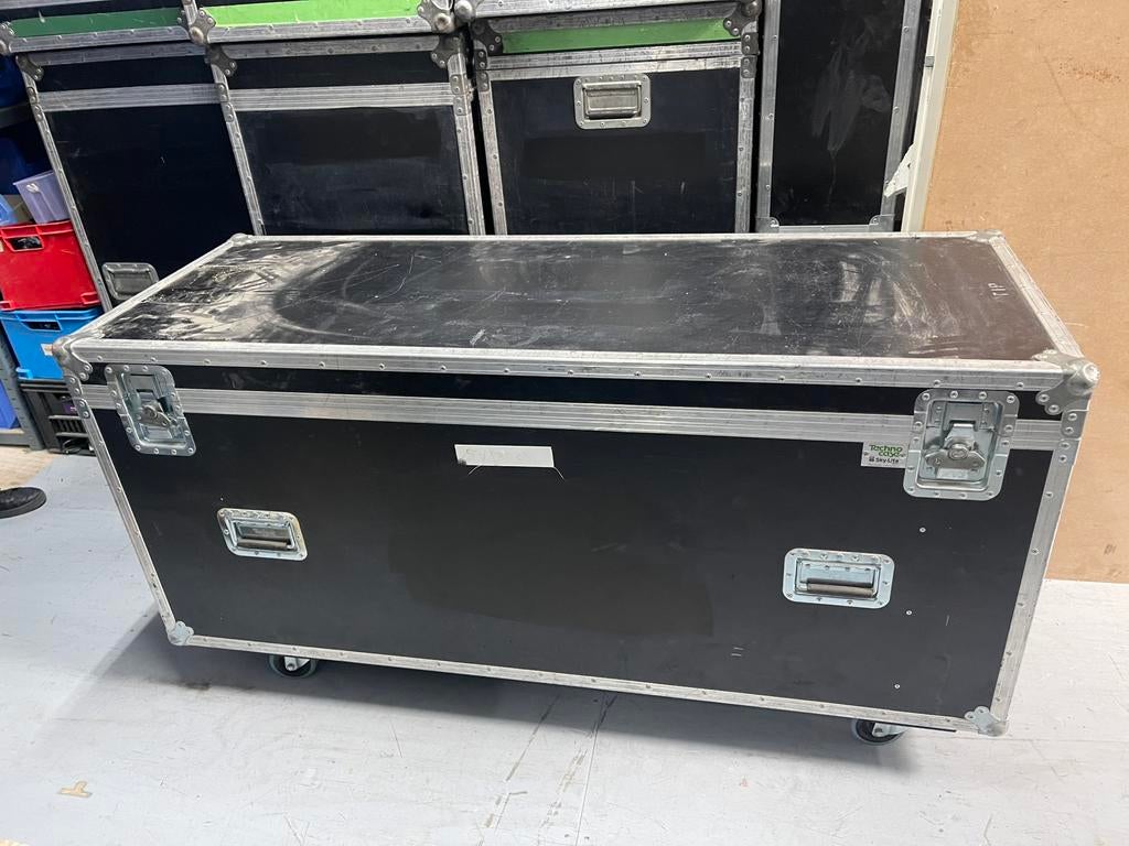 TECHNOCASE Sunstrip Flightcase 155x56cm 56+10cm hoog Klapdek, Muziek en Instrumenten, Ophalen, Gebruikt, Overige instrumenten