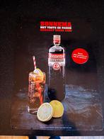 Metalen reclame bord sonnema berenburg, Ophalen of Verzenden, Zo goed als nieuw, Reclamebord