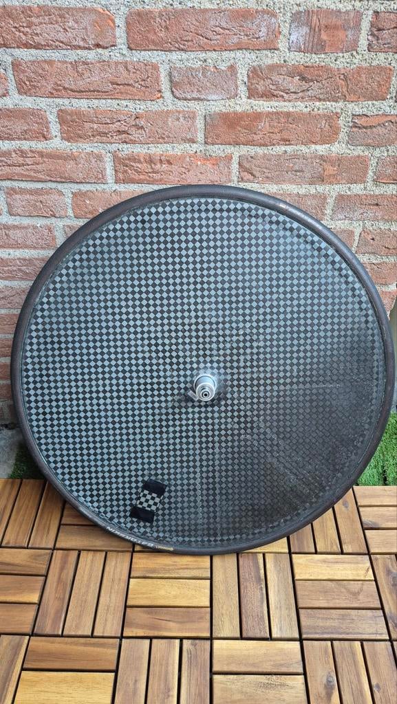 Disc achterwiel velgrem voor tijdritfiets - Carbon, Fietsen en Brommers, Gebruikt, Tijdrit-/triatlonfiets, Carbon, Ophalen