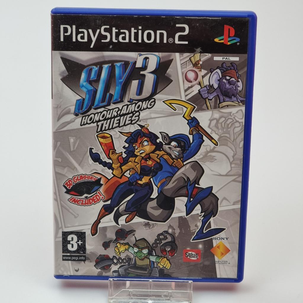 Playstation 2 Game: Sly 3, Sony, Gebruikt, Support@sony.com, 1-7-1 Konan, Minato-ku
Tokyo 108-0075
Japan