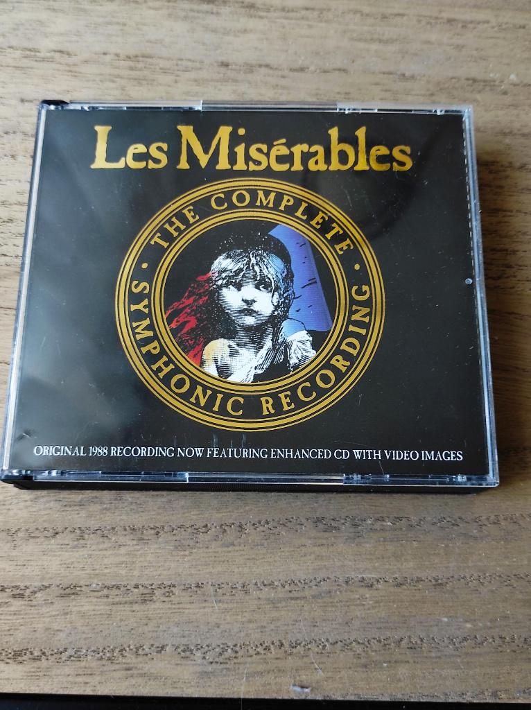 Les Miserables The Complete Symphonic Recording 3-cd +boek, Verzenden, Zo goed als nieuw