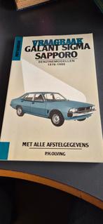 Vraagbaak Galant Sigma Sapporo 1976/, Ophalen of Verzenden