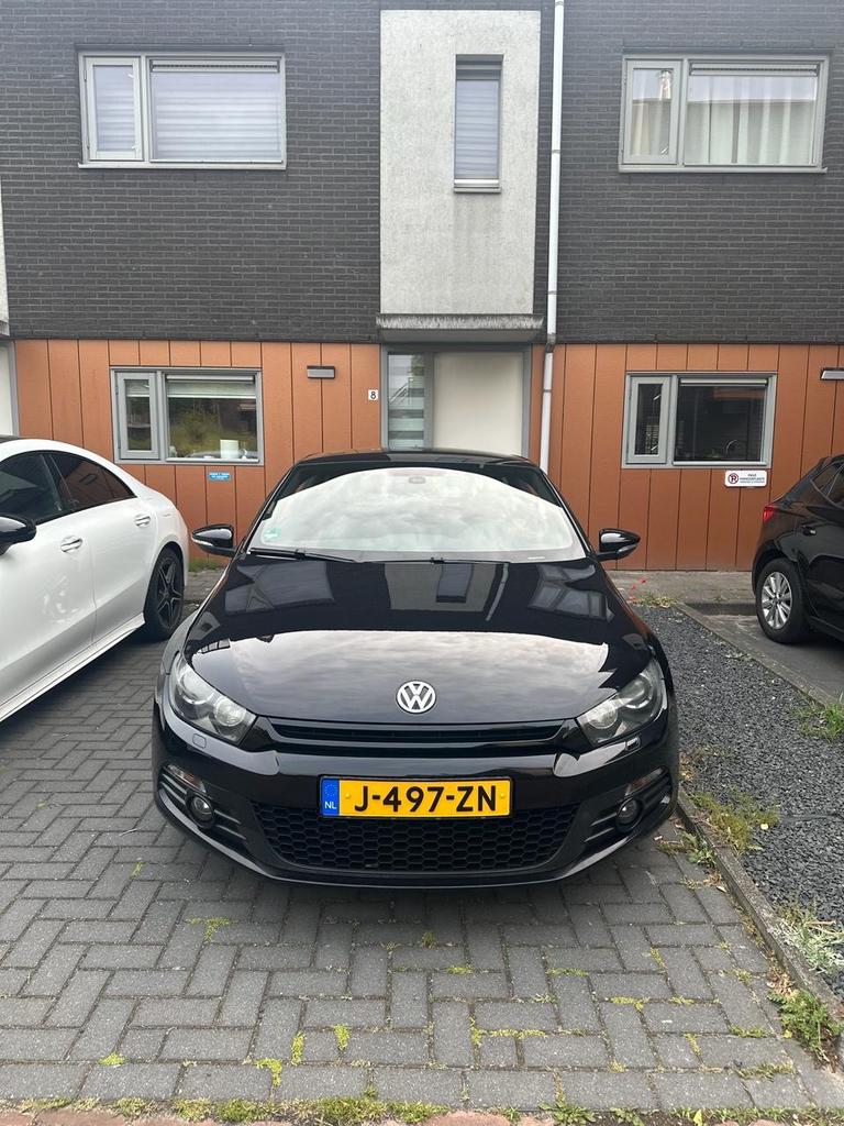 Volkswagen Scirocco 1.4 TSI 118KW DSG Automaat 2010 Zwart, Auto's, 4 cilinders, Zwart, Particulier, Euro 4