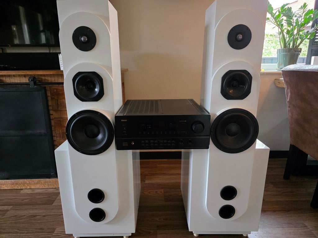 Luidsprekers/speakers zelfbouw, Ophalen, 60 tot 120 watt, Front, Rear of Stereo speakers, Overige merken