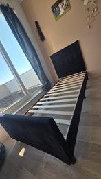 Bedframe zwart, Ophalen, Gebruikt, 90 cm, Eenpersoons