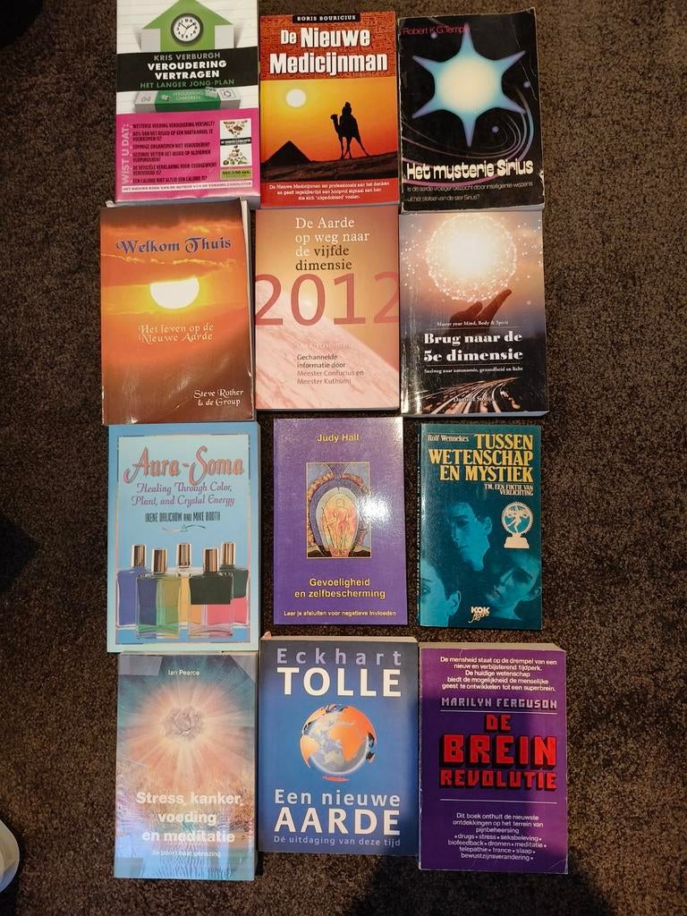 Collectie spirituele en zelfhulpboeken (12 stuks), Boeken, Gelezen, Achtergrond en Informatie, Spiritualiteit algemeen, Diverse auteurs