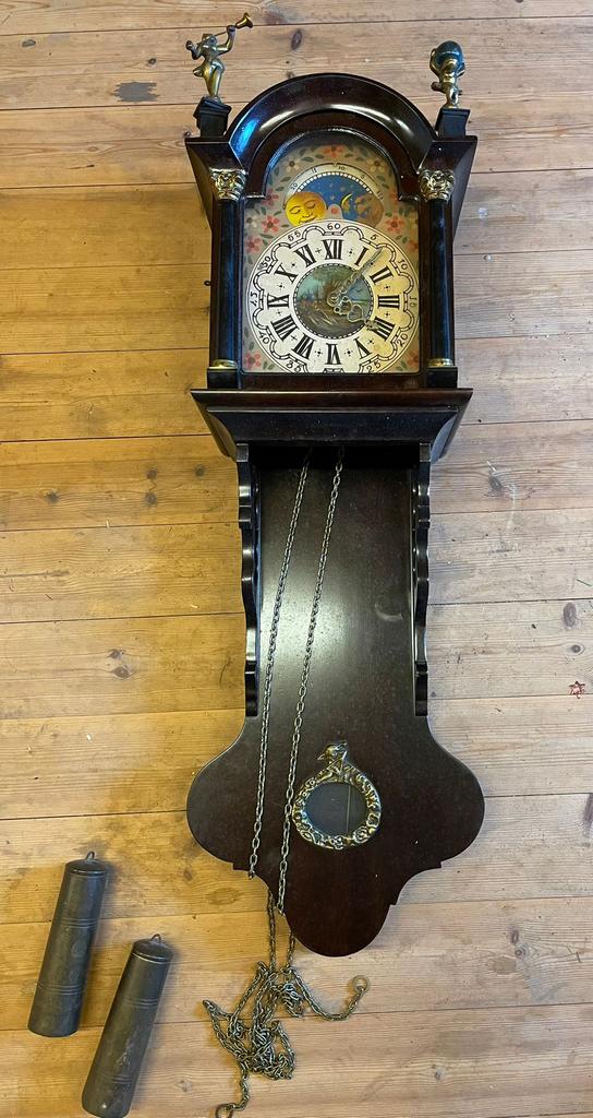 1. Friese staartklok  2. Wandklok, Antiek en Kunst, Antiek | Klokken, Ophalen