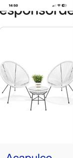 Driedelig Tuinsetje - Zo Goed Als Nieuw!, Tuin en Terras, Ophalen of Verzenden, Zo goed als nieuw, Stoel, Tuinset