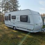 Fendt 465 TG 2016+MOVER+TWEE APARTE BEDDEN+NIEUWE VOORTENT, Caravans en Kamperen, 2 aparte bedden, Rondzit, Schokbreker, Bedrijf