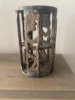 Unieke handgesneden Afrikaanse kruk, Ophalen of Verzenden