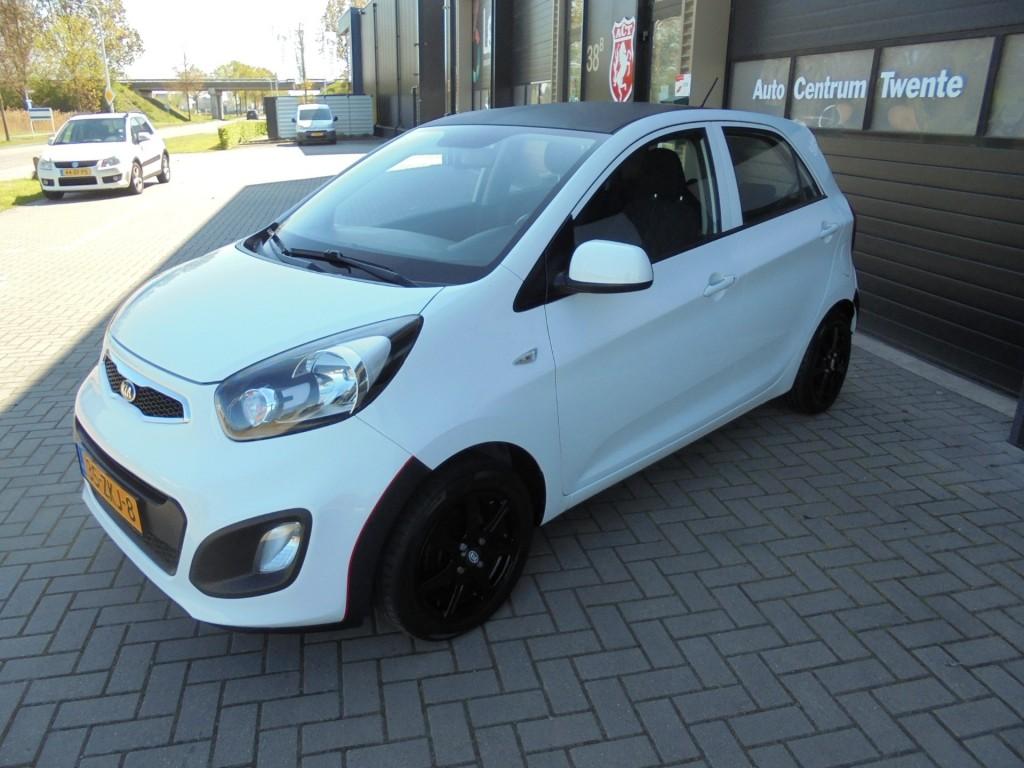 Kia PICANTO 5 Drs. Org. NL/NWE APK/ Airco/Mooi & Goed, Auto's, Voorwielaandrijving, Euro 5, Gebruikt, Elektrische ramen