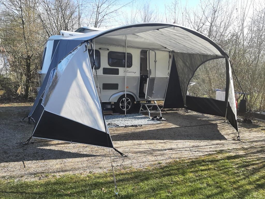 Unico Verona luifel, Eriba Touring Troll hoog incl. voorwand, Caravans en Kamperen, Voortenten en Luifels, Ophalen, Zo goed als nieuw